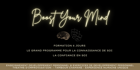 Boost your mind formation de connaissance de soi - confiance en soi - developpement personnel