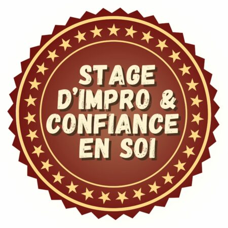 STAGE IMPROVISATION ET CONFIANCE EN SOI - DIMANCHE 13 JUILLET
